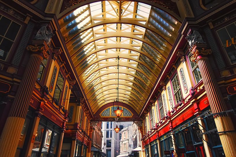 London Leadenhall Market III / Market / Market Hall by Marlika Art