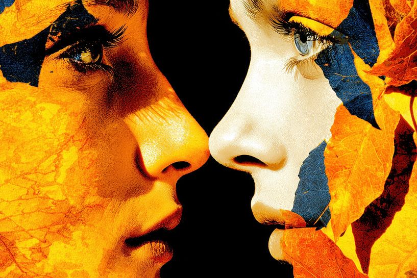 Frauen mit Blumen von Egon Zitter