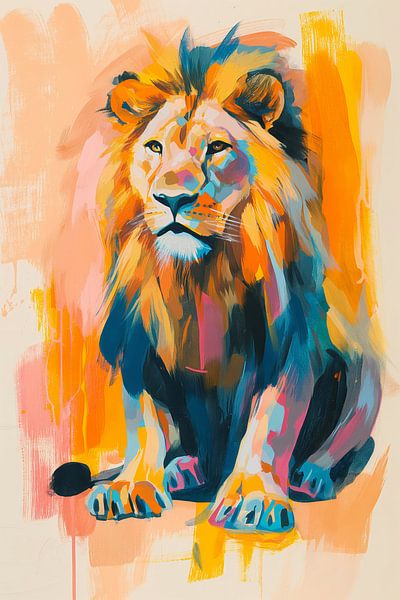 Löwenporträt von ARTemberaubend