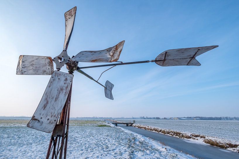 Windmolen in het weiland par Moetwil en van Dijk - Fotografie