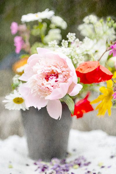 Summer flowers by Guna Andersone