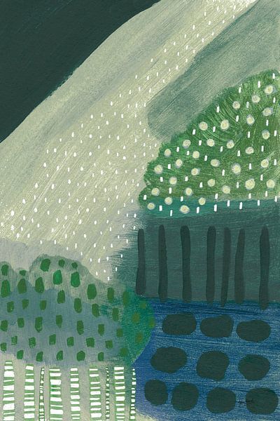 Salz Strauch III Grün, Lynn Mack von Wild Apple