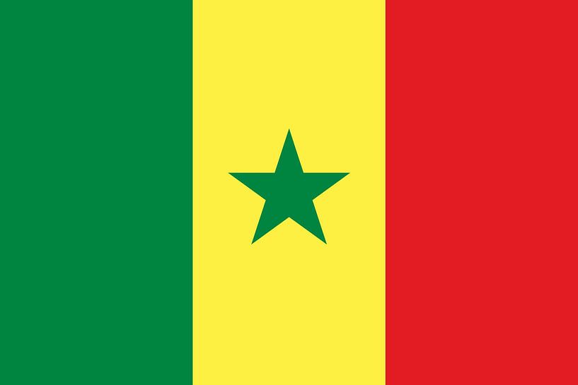 Flag of Senegal by de-nue-pic