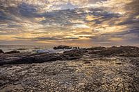 Plage de pierres brûlantes à Nosara au Costa Rica