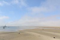 Ebbe an der Küste von Terschelling