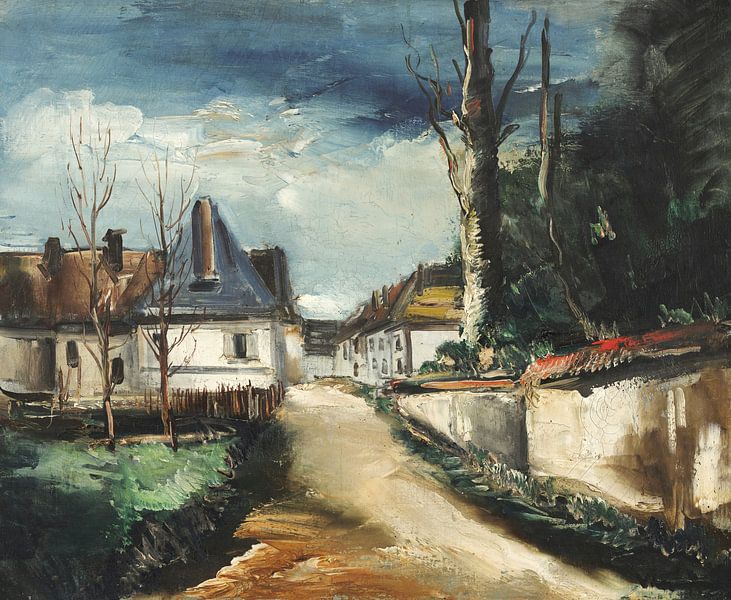 Dorfstraße, Maurice de Vlaminck von All the Masters