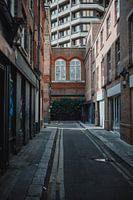 Leere Gasse in London