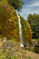 Largest waterfall at Dreimühlen in the Eifel region