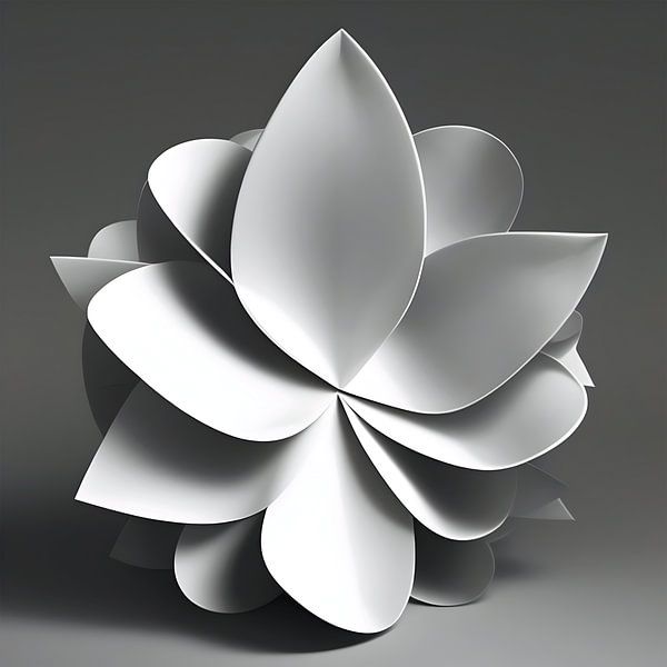Modulaire Bloem 3d Kunst van The Art Kroep