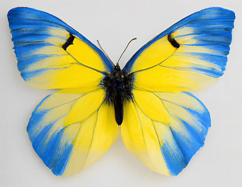 Ukrainischer Schmetterling von Jacco Hinke