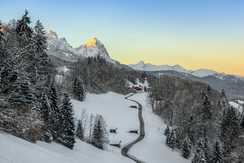 Wamberg in Winter by Michael Valjak