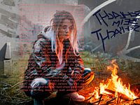 Peaceful silence in an existential threat