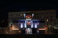 At night on the Danube Canal - Schützenhaus