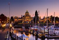 Avond in Victoria, Canada