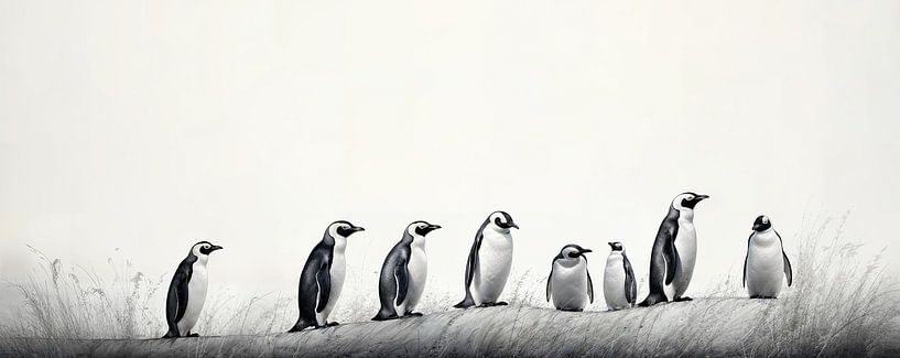 Penguins by ARTEO Paintings