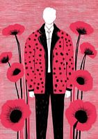 Popart fuchsia jacket