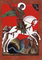 Saint George and the dragon