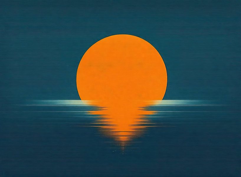 Résumé du coucher de soleil par Collection Moderne