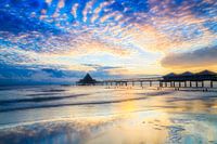 Seebrücke Heringsdorf zum Sonnenaufgang