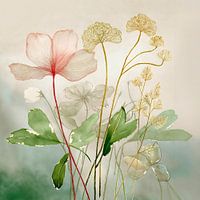 Illustration botanique : Fragile et rêveur