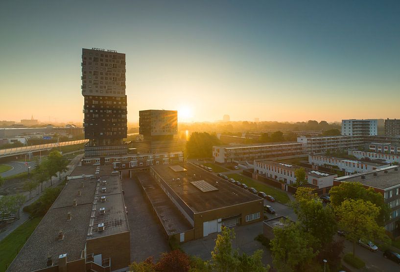 Sonnenaufgang Groningen (Die Niederlande) von Marcel Kerdijk