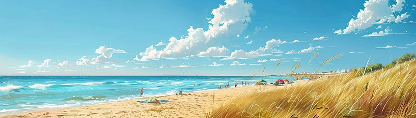 Sommerfest | Malerei von Kunst Laune