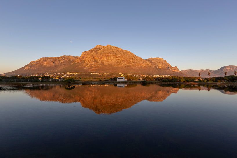 Berg im Spiegel bei Kapstadt von Dennis Eckert