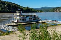 paddlewheel ferry near Dawson City Canada