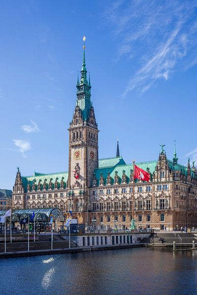 Hamburg City Hall, Hamburg, Germany by Torsten Krüger
