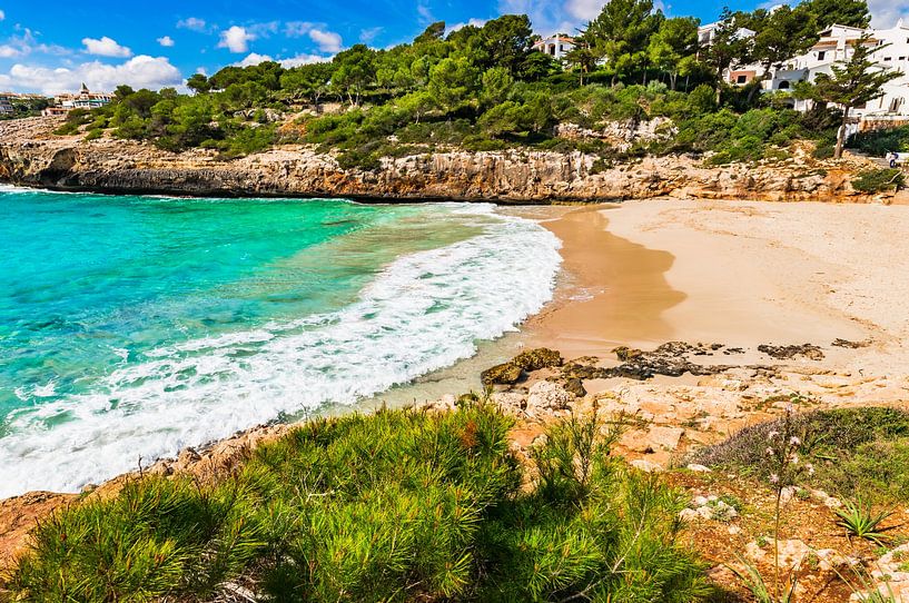 Plage de la baie de Cala Anguila, Majorque, Espagne, îles Baléares par Alex Winter