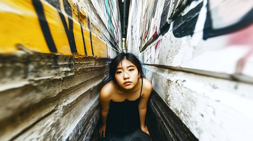 Stadtgeflecht der Enge von Frank Heinz