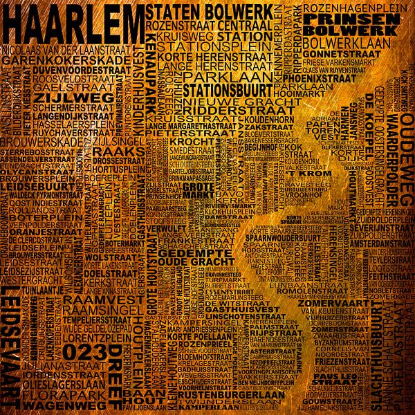 Haarlem Typografie von Stef van Campen