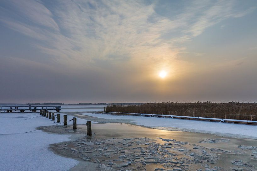 Winter am Bodden bei Wiek von Rico Ködder