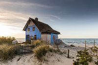 Das blaue Haus am Meer
