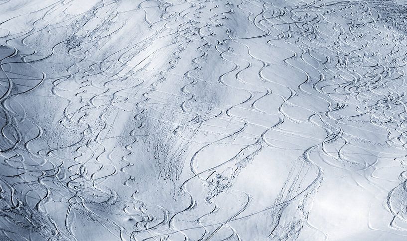 Spuren im Pulverschnee von Menno Boermans