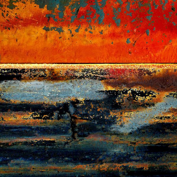 Lever de soleil sur la mer des Wadden par Ger Veuger