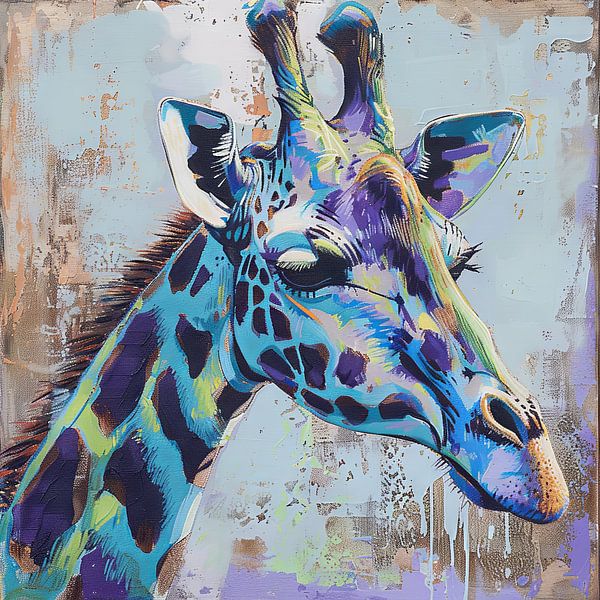 Giraffe von Poster Art Shop