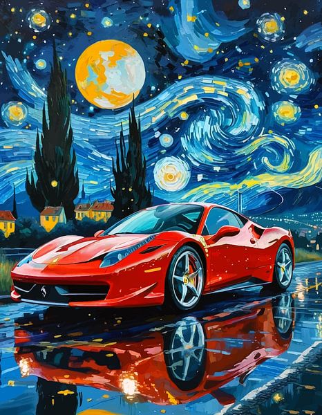 Ferrari 458 Italia Sternennacht von MIROKKU