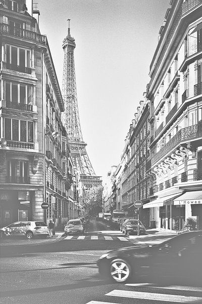 Another view of the Eiffel Tower by Rene du Chatenier