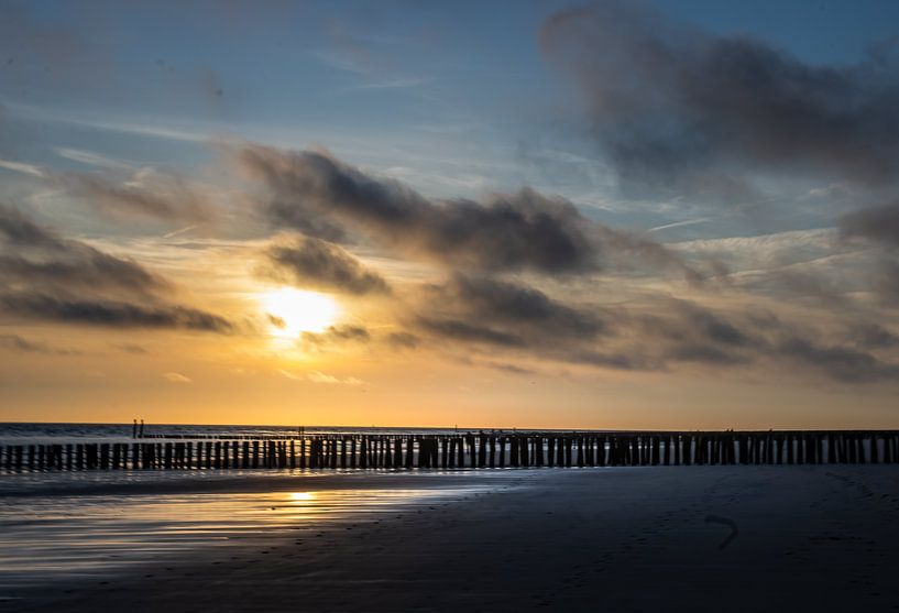 Sunset zeeland by natascha verbij