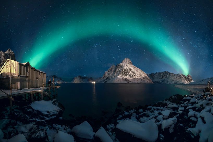 L'arc-en-ciel vert par Sven Broeckx