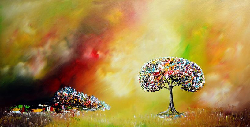 Nature colorée par Gena Theheartofart