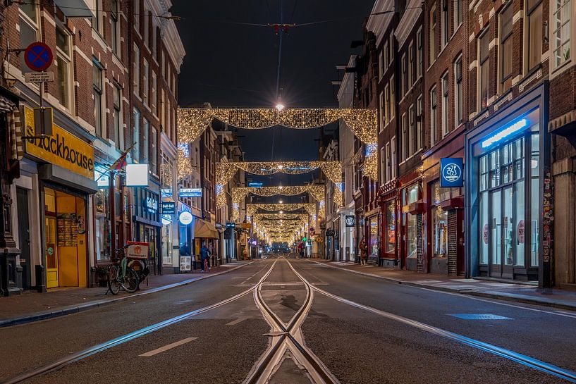 Amsterdam - Utrechtsestraat - Trambaan by Frank Smit Fotografie