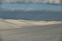 White Sands Dunes National Monument au Nouveau-Mexique USA