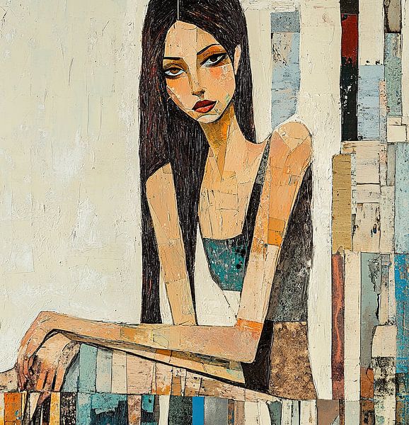 Intensity in the Eyes van De Mooiste Kunst