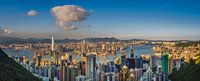 Hafenpanorama von Hongkong