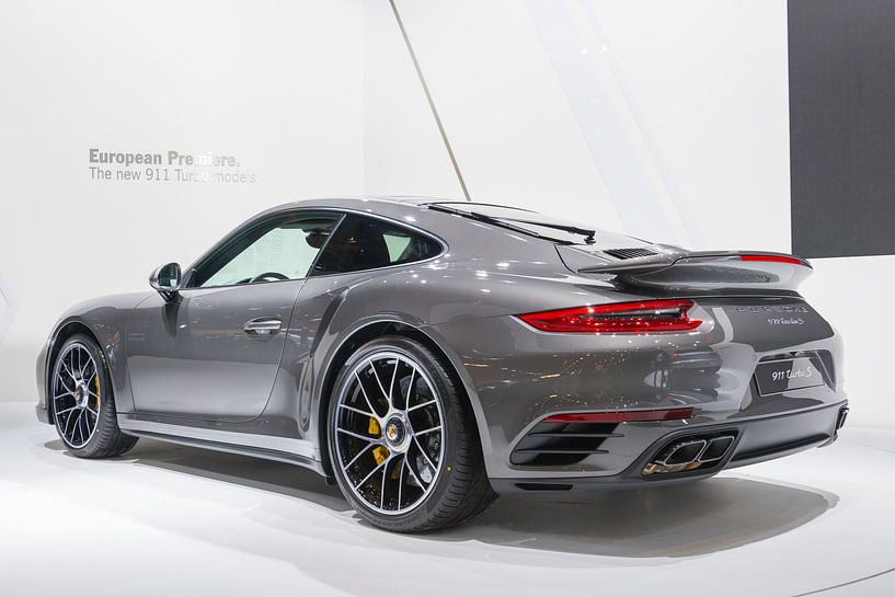 Porsche 911 Turbo S, voiture de sport par Sjoerd van der Wal Photographie