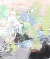 Rêve pastel - magnifique peinture abstraite - Ballet du bonheur