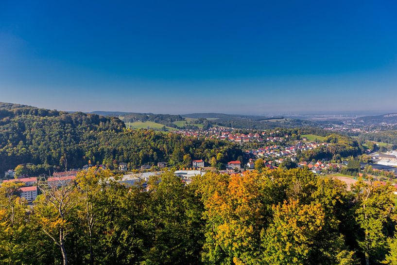 Burgruine Scharfenburg im herbstlichen Kleid von Oliver Hlavaty
