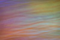 Fantasie in oranje, geel en paars